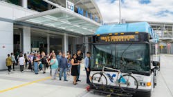 Santa Clara VTA bus. Santa Clara VTA bus.