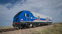 Metro-North's Siemens Charger SC-42 DM locomotive on TTC's test track