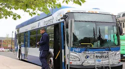 CT Transit bus.