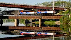 The Milwaukee West Line Fox River bridge, The Milwaukee West Line Fox River bridge,