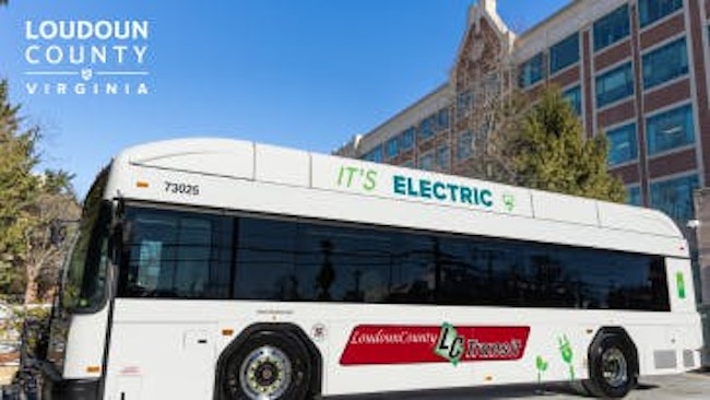 Loudoun County has added two new battery electric buses to its local public transit fleet.