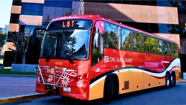 LBT launched its first battery electric commuter bus to service the UCLA route.