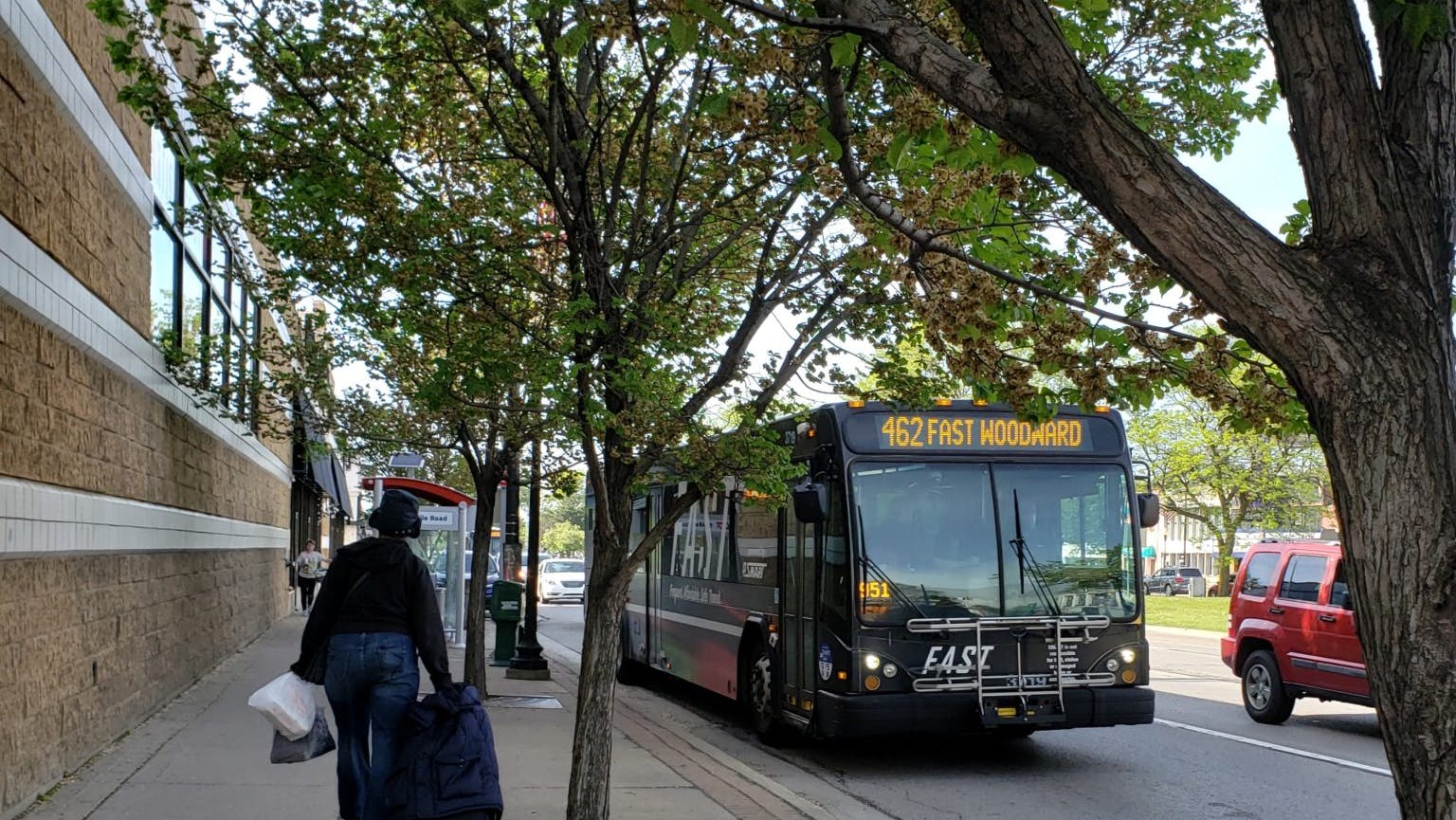 A FAST bus in Michigan.