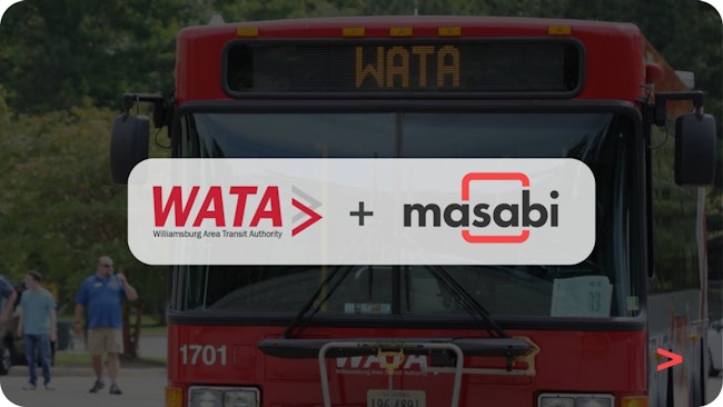 WATA and Masabi logos