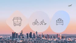 Waymo logo. Waymo logo.