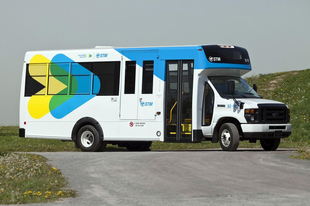 STM paratransit bus