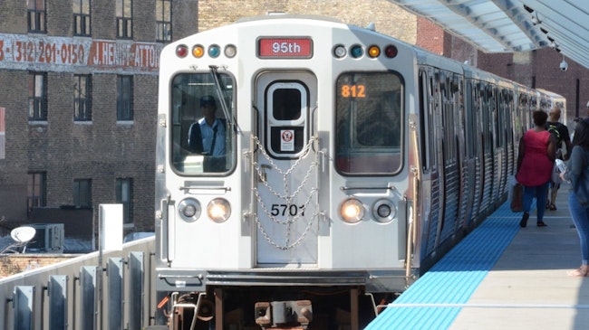 CTA train.