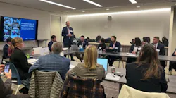 Amtrak’s round table discussions involved members of its industry partners who will work to rebuild many of the agency’s transit infrastructure.