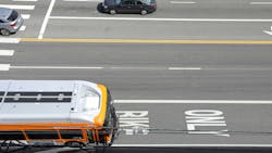 L.A. Metro’s bus lane enforcement program begins ticketing violators. L.A. Metro’s bus lane enforcement program begins ticketing violators.