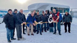 The Coaldale & District Handi-Ride Association unveiled its brand-new accessible handi-bus at a ribbon-cutting ceremony attended by community members, local officials and key supporters. The Coaldale & District Handi-Ride Association unveiled its brand-new accessible handi-bus at a ribbon-cutting ceremony attended by community members, local officials and key supporters.