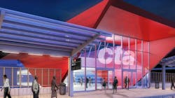 A rendering of the Dan Ryan Red Line station. A rendering of the Dan Ryan Red Line station.