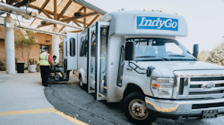 IndyGo Access bus. IndyGo Access bus.
