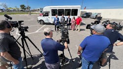 PSTA launches the Grouper on-demand shuttle service. PSTA launches the Grouper on-demand shuttle service.