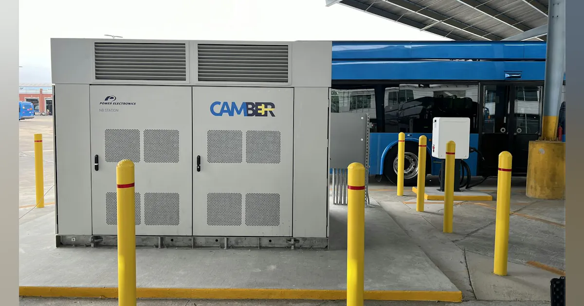 Compress Camber Multinail CapMetro taps Camber to expand electric bus charging | Mass Transit