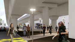 Chicago Transit Authority has released its final development concepts for the space under the new ‘L’ tracks between the Lawrence and Bryn Mawr stations. Chicago Transit Authority has released its final development concepts for the space under the new ‘L’ tracks between the Lawrence and Bryn Mawr stations.