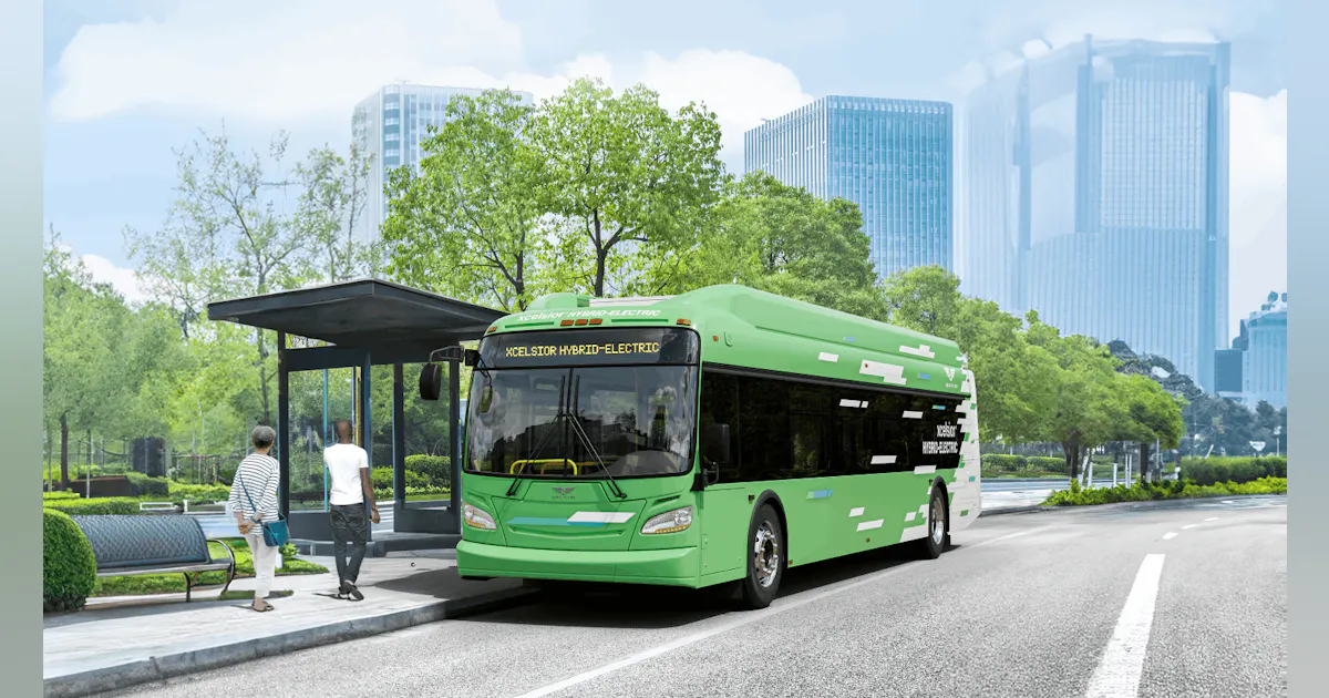 SFMTA orders 42 Xcelsior® 40-foot hybrid buses from New Flyer | Mass ...