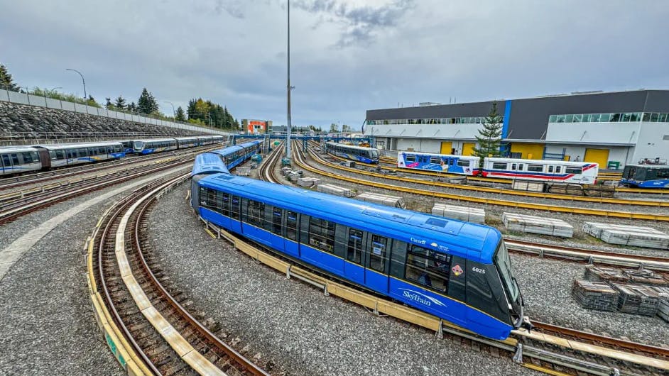 TransLink's tests on the Mark V SkyTrain vehicles began March 8 to assess the trains&rsquo; on-board systems, performance on the Expo and Millennium lines and the upgrades made to stations to accommodate the Mark V&rsquo;s longer five-car design.