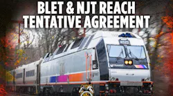 NJ Transit has come to a tentative agreement on a new contract with its locomotive engineers represented by the Brotherhood of Locomotive Engineers and Trainmen.
