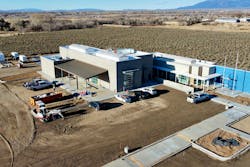 Construction of the Taos Maintenance Facility. Construction of the Taos Maintenance Facility.