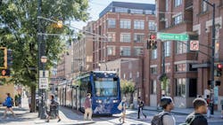 MARTA streetcar. MARTA streetcar.