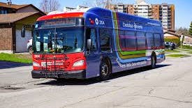 OC Transpo bus.