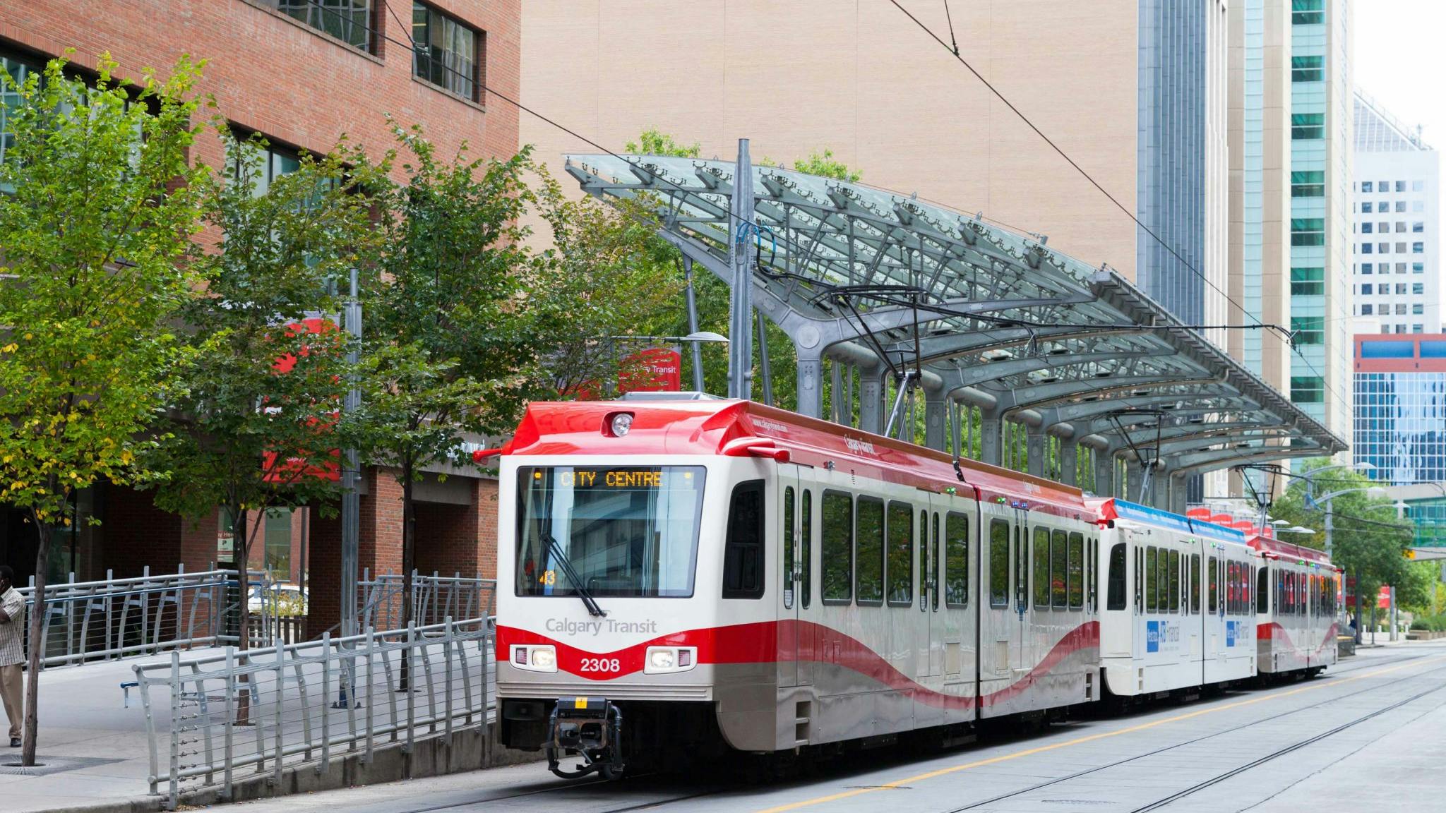 Calgary Transit train.