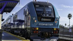 NCTD COASTER train. NCTD COASTER train.