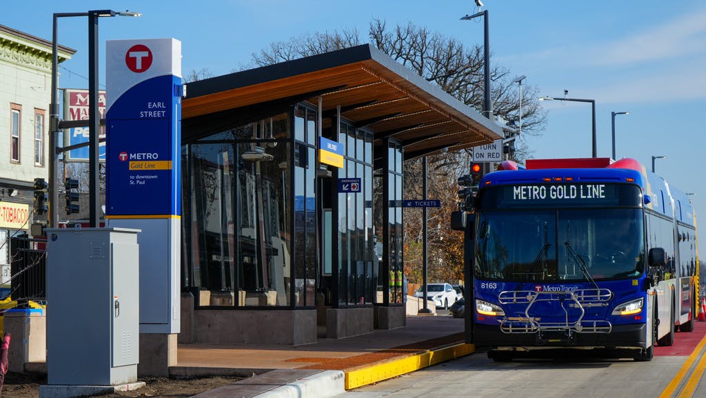 Metro Transit Gold Line opened March 22.