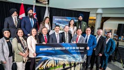 The government of Canada has advanced the Hazel McCallion LRT Extension into downtown Brampton. The government of Canada has advanced the Hazel McCallion LRT Extension into downtown Brampton.