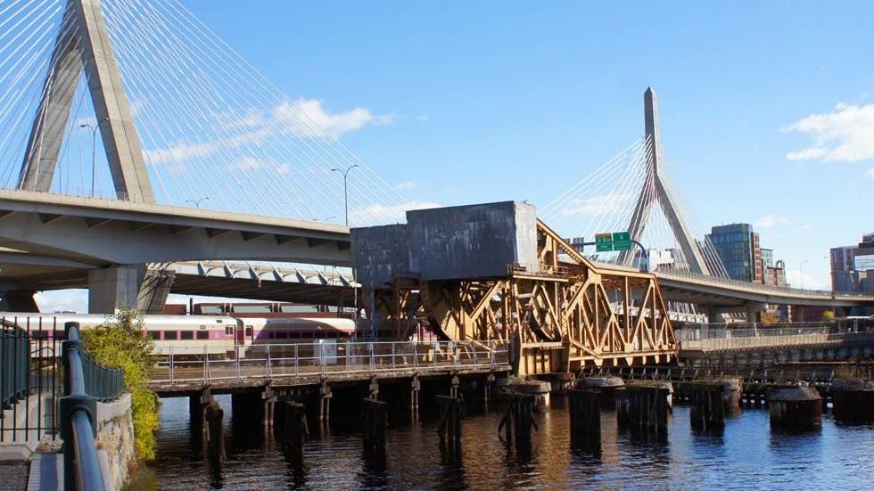 MBTA North Station Drawbridge.
