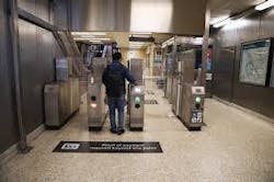 BART next generation fare gate. BART next generation fare gate.