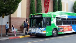 Pierce Transit bus. Pierce Transit bus.