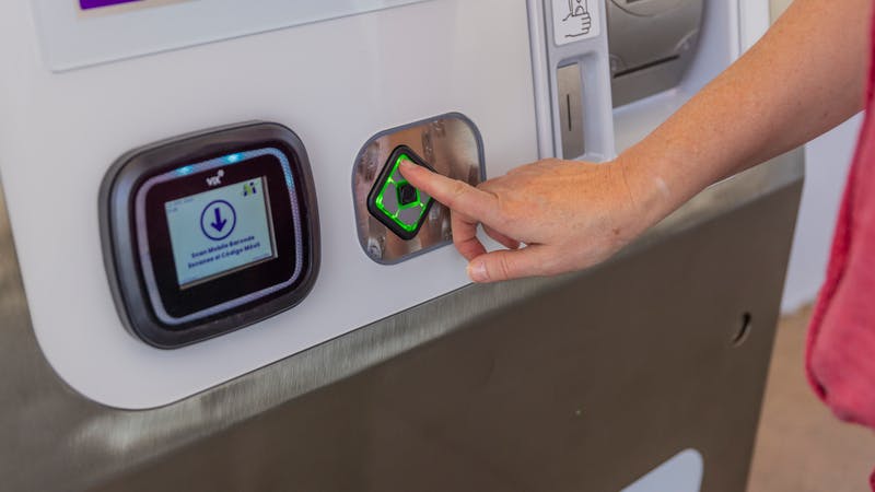 Valley Metro fare machine.