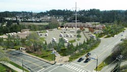 A rendering of the Victoria handyDART center. A rendering of the Victoria handyDART center.