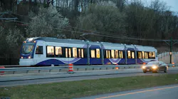 MDOT MTA Purple Line LRV.