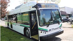 BC Transit bus. BC Transit bus.