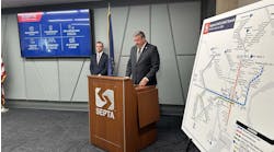 SEPTA Interim General Manager Scott A. Sauer speaking on the agency's proposed FY26 operating and capital budgets on April 10. SEPTA Interim General Manager Scott A. Sauer speaking on the agency's proposed FY26 operating and capital budgets on April 10.