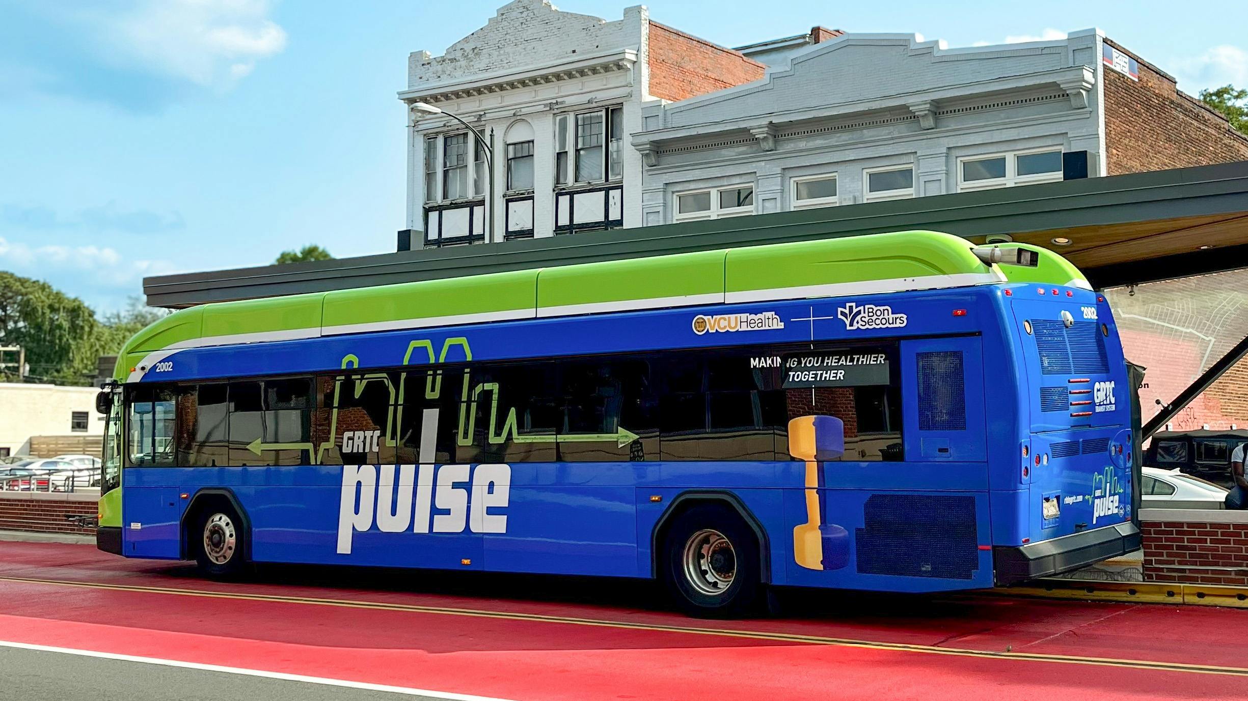 GRTC Pulse bus.