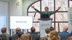 Durham College utilized DRT experts, open data and mentors to support its students participating in the university’s transit Hackathon event. Durham College utilized DRT experts, open data and mentors to support its students participating in the university’s transit Hackathon event.