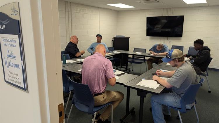 To support its new and current employees, the N.C. Ferry Division says it will also be paying for the preparatory coursework and testing expenses for select ferry crewmembers as they seek to advance their U.S. Coast Guard licensure.