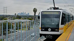 L.A. Metro train.
