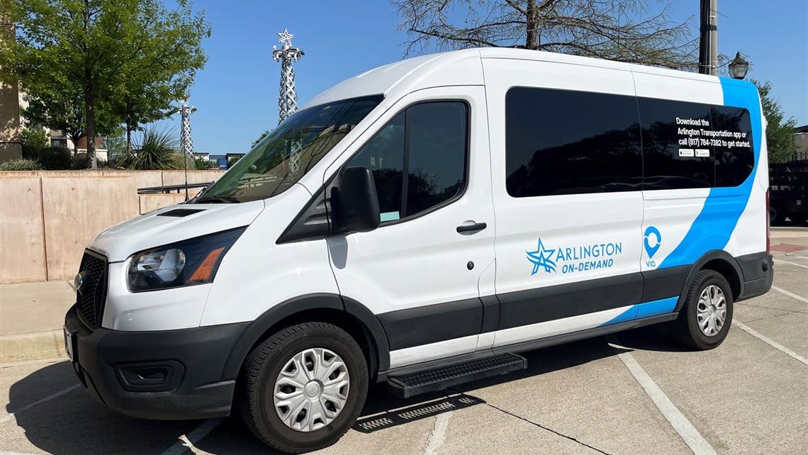 The city of Arlington, Texas', new on-demand public transportation pilot service, Arlington Express, is now open to the public.
