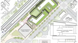 A map of the future Deanwood joint development.
