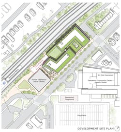A map of the future Deanwood joint development. A map of the future Deanwood joint development.
