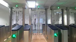 MTA modern fare gates.