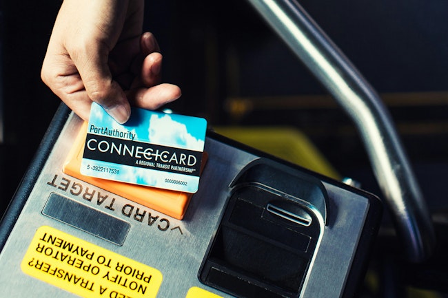 A PRT Connect card.