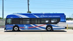 Laketran zero-emission bus. Laketran zero-emission bus.