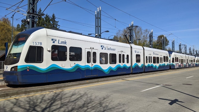 Sound Transit Link train.