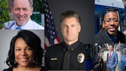 Brian Smith (top left), Steve Martingano (middle), Ronald Forrest (top right), Daphne Cross (bottom left) and Frank Annicaro (bottom right). Brian Smith (top left), Steve Martingano (middle), Ronald Forrest (top right), Daphne Cross (bottom left) and Frank Annicaro (bottom right).