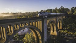 Amtrak Virginia train. Amtrak Virginia train.